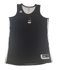 Adidas Basketball Practice Jersey Black White Reversible Mesh ClimaLite Men’s M