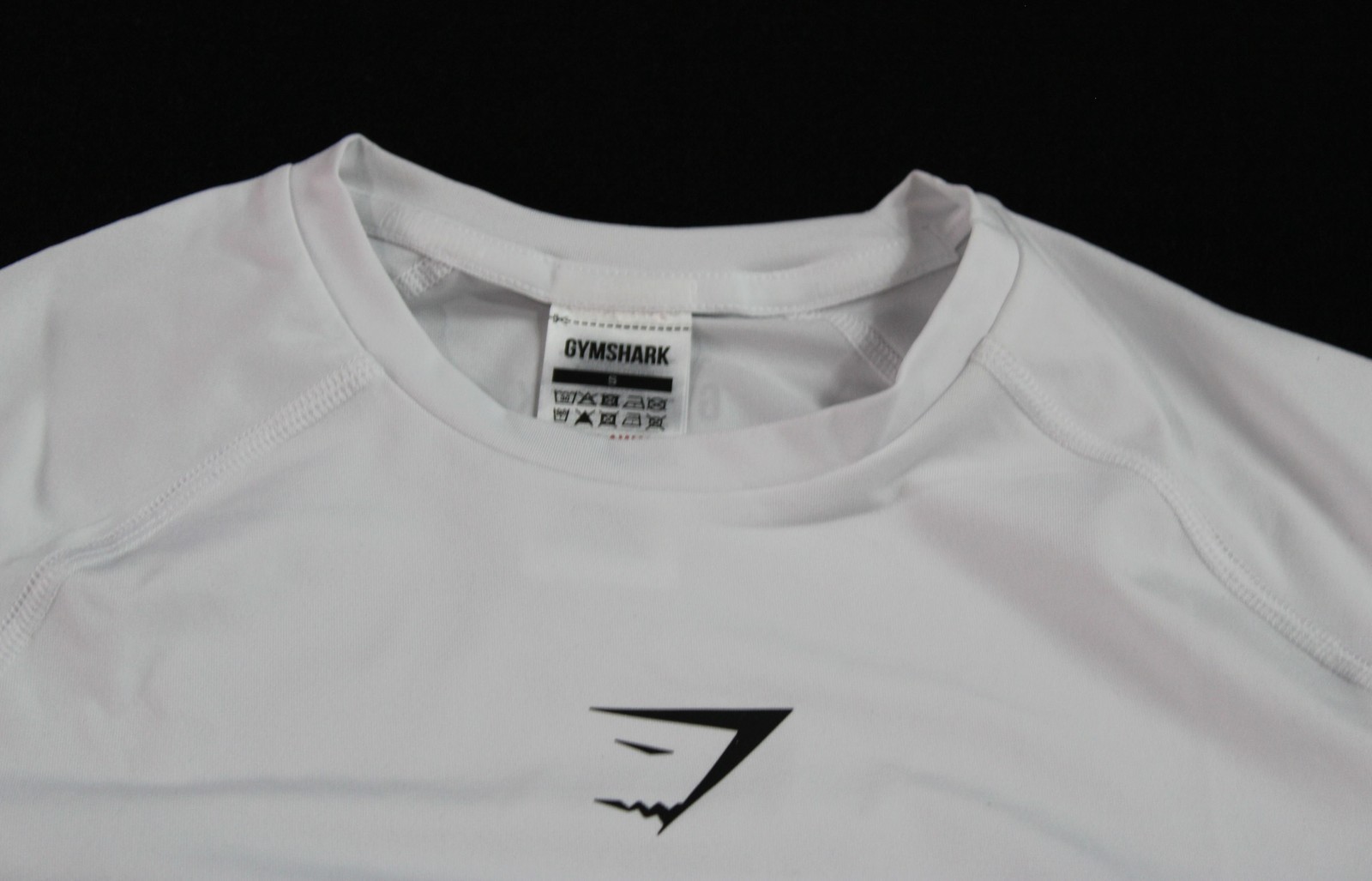 Gymshark Men's Element Baselayer Compression Fit T-Shirt DH3 White Small NWT gallery
