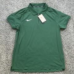 Nike Court Dri-FIT ADV Slam Tennis Polo Shirt Green Mens Size Large HQ0792-341