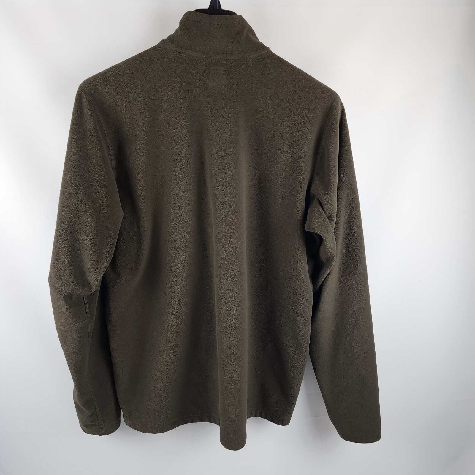 Eddie Bauer Shirt Mens L-Tall Brown First Ascent 1/4 Zip Pullover gallery