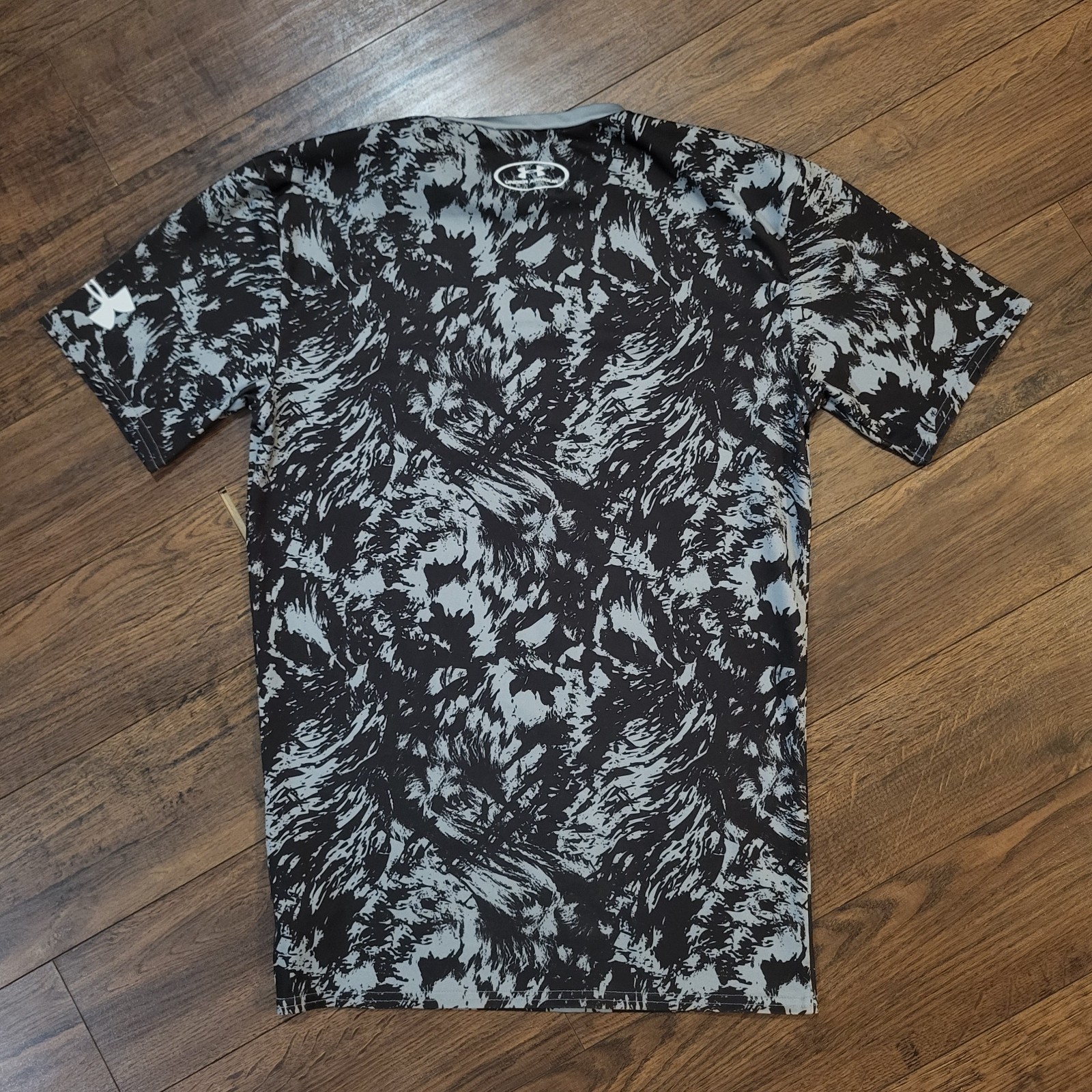 Under Armour Alter Ego Compression T Shirt Mens L Bear All Over Print HeatGear gallery