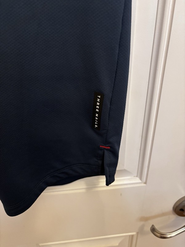 Three Nails Seamless 2.0 Men’s Medium Performance Short Sleeve Blue Shirt 2410 gallery