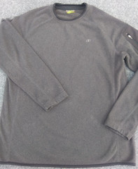 NordicTrack Men’s Pullover medium Sweater shirt warm Soft fleece Zip pocket 68