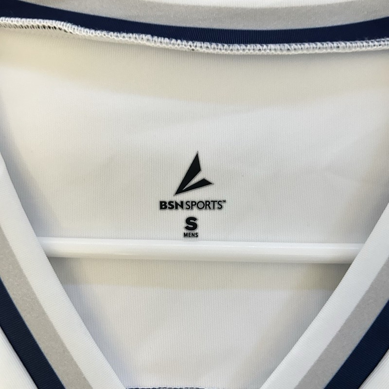 Highley Football Booster 00 Jersey Blue White Mesh Athletic Sports Mens Y2K S gallery