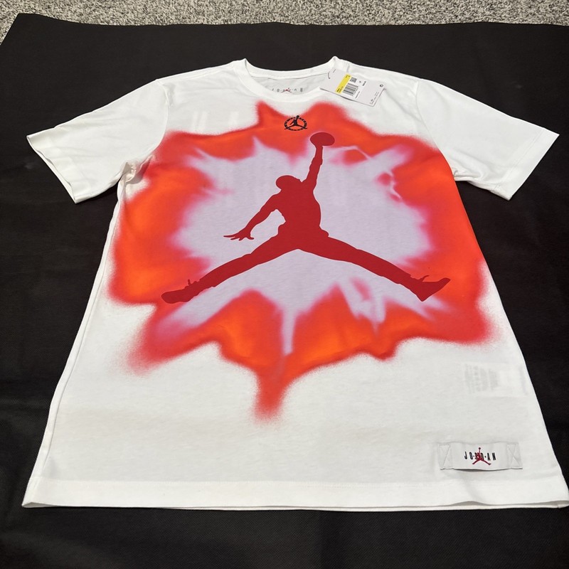 Nike Jordan Large **SMALL HOLE—SEE PICTURE**84 Olympic Graphic Shirt HJ6365-100 gallery