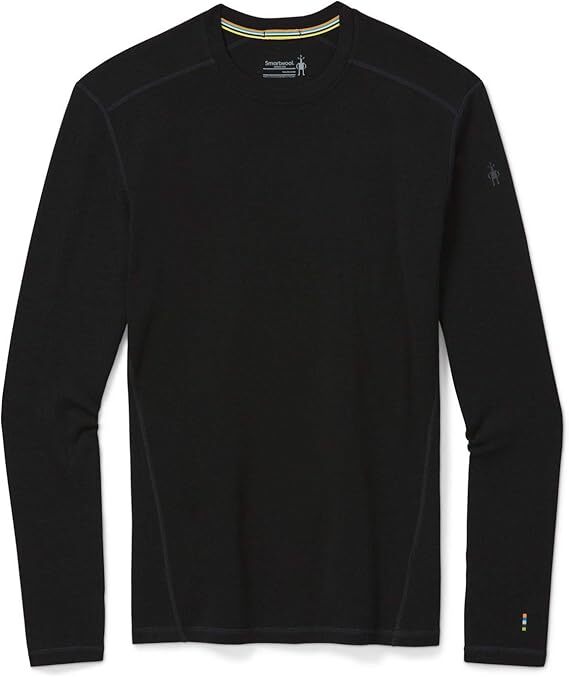 Smartwool Men's Merino 250 Thermal Base Layer Crewneck Shirt, XL, Black gallery