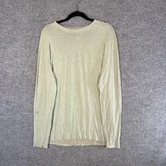 Under Armour Shirt Mens Large Green Rush Celliant Long Sleeve Stretch Gym