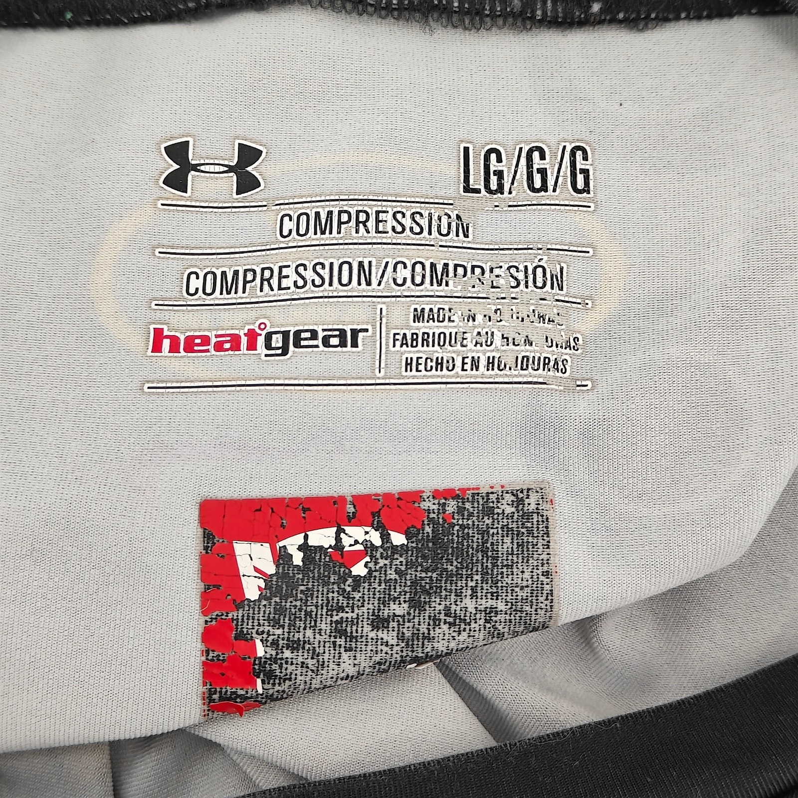Under Armour Shirt Mens Large Gray Transformers Bumblebee Heatgear Authentic Tee gallery