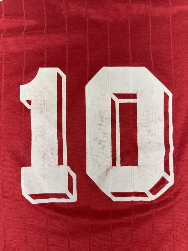 Vintage 80s Adidas Soccer Jersey Red Sz L Fits Med 70s 90s Futbol Chiquita (A1) gallery