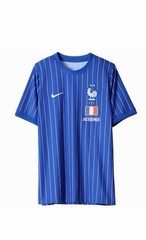 Nike x Jacquemus x France Pre Match Jersey Blue Stripe New Large – SHIPS FAST