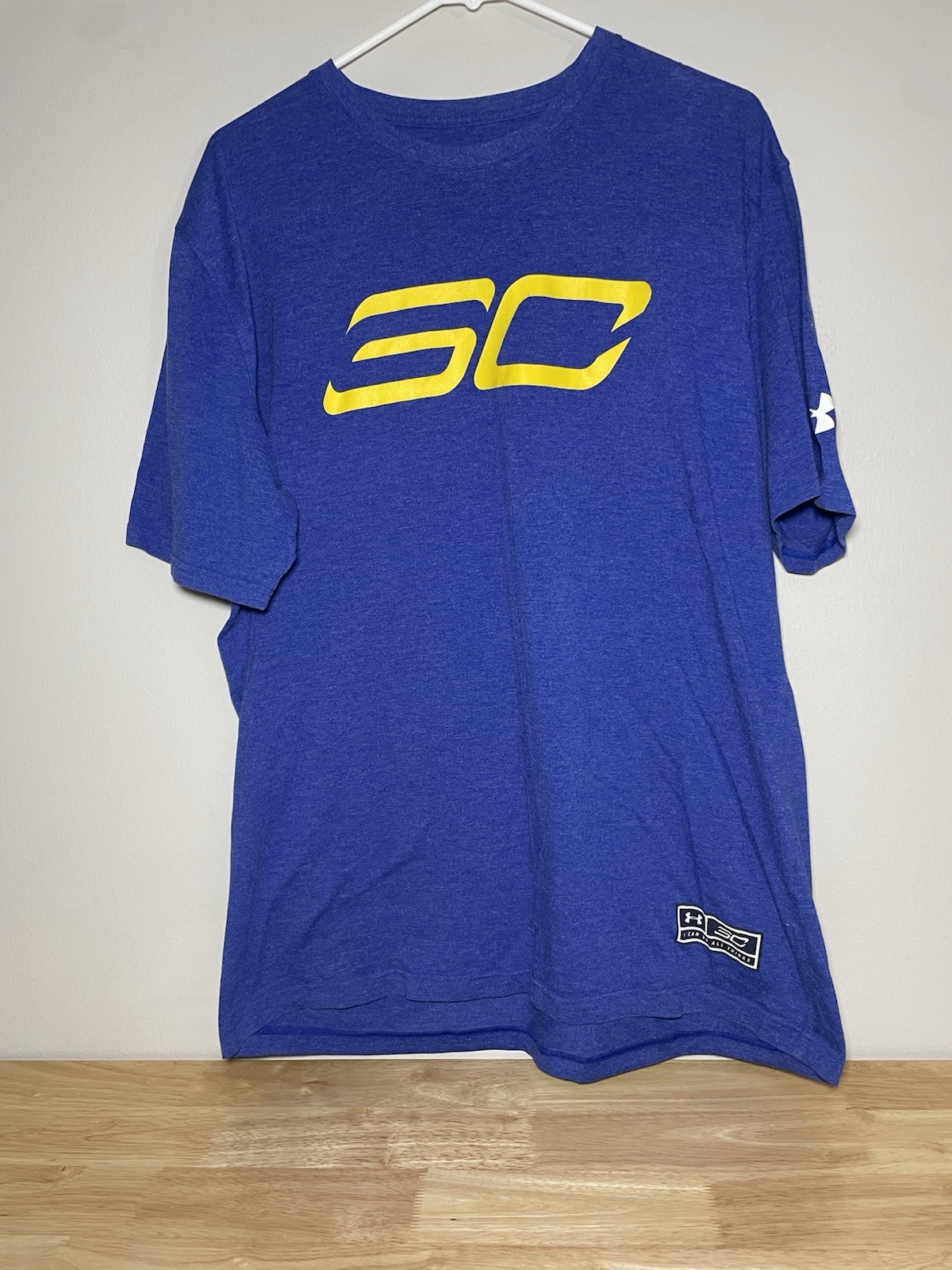 Under Armour Curry MVP Back 2 Back T-Shirt Size XL Golden State Warriors NBA! 🏀 gallery