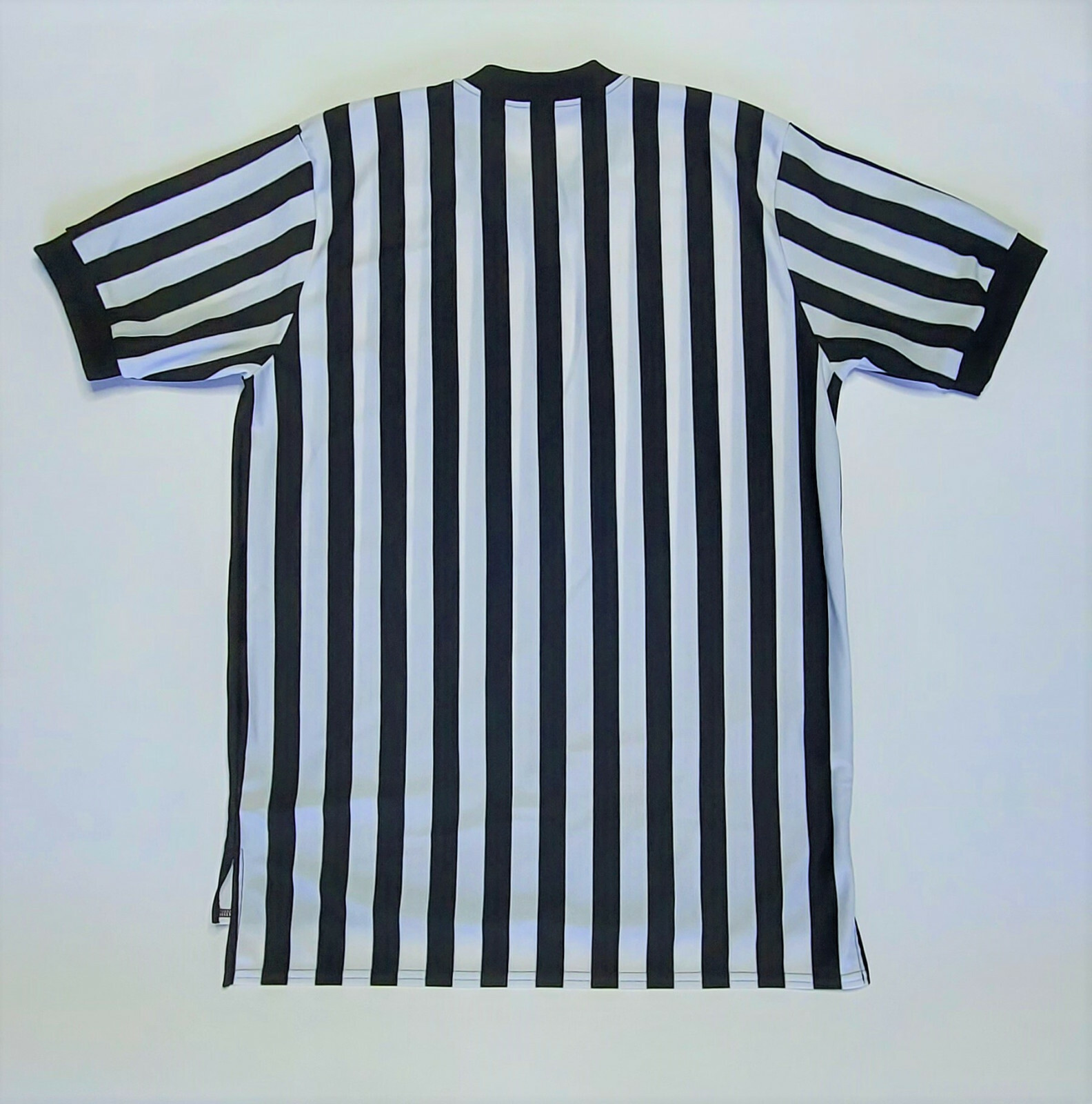 McDavid Interawear Sports Referee Shirt XL Black & White Stripes Made in USA gallery