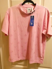 ADIDAS TRUE PINK NINJA TEE T-SHIRT SIZE 2XS NEW