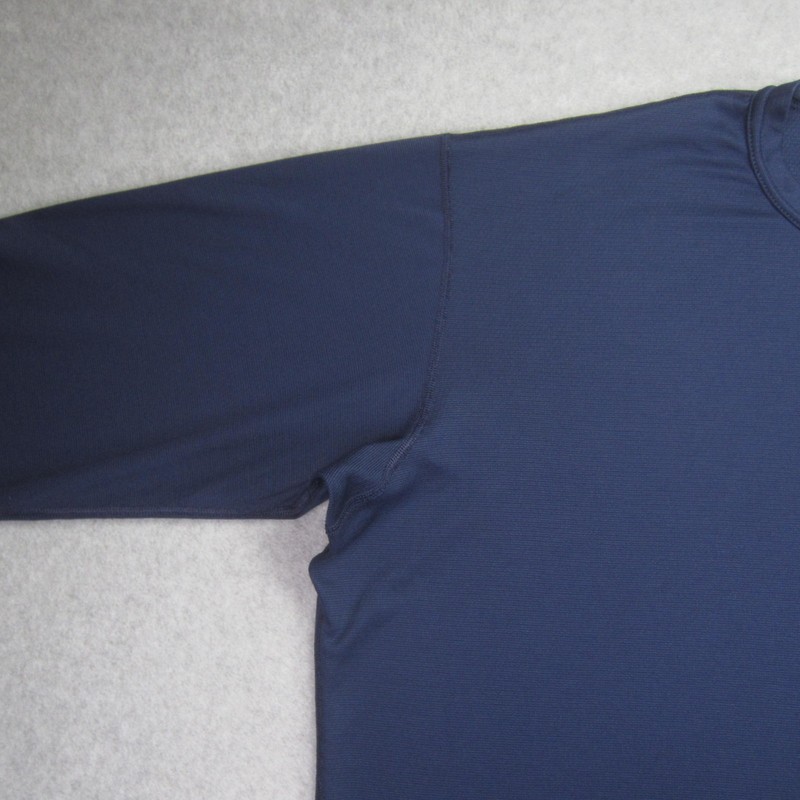 Vintage Patagonia Capilene Shirt Mens XXL Blue Long Sleeve Base Layer USA 90's gallery