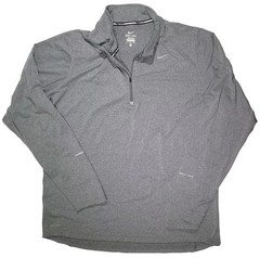 Nike Running Long Sleeve Pullover XL Dri Fit Thumb Hole Mock Neck 12% Spandex