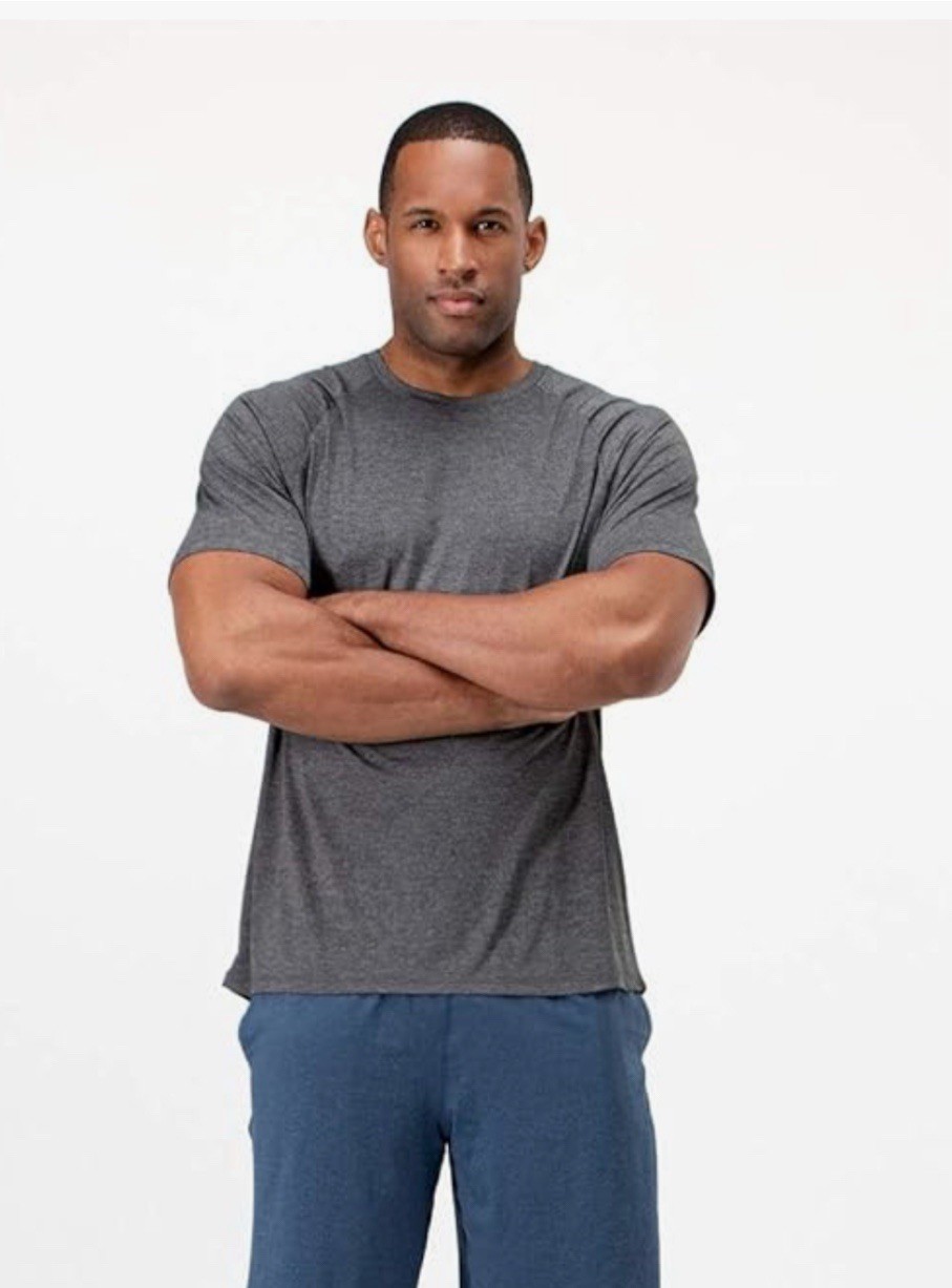 DEVOPS Men’s Sun Protection Dry-Fit Short Sleeve Workout Tee Shirt - Size 3X gallery