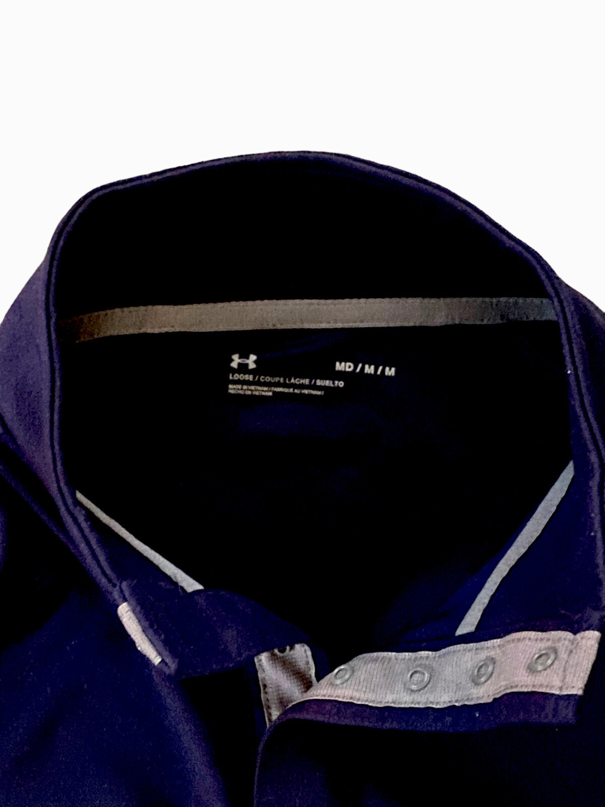 Penn State Nittany Lions 1/4 Snap Pullover Under Armour Loose, Men's Medium gallery