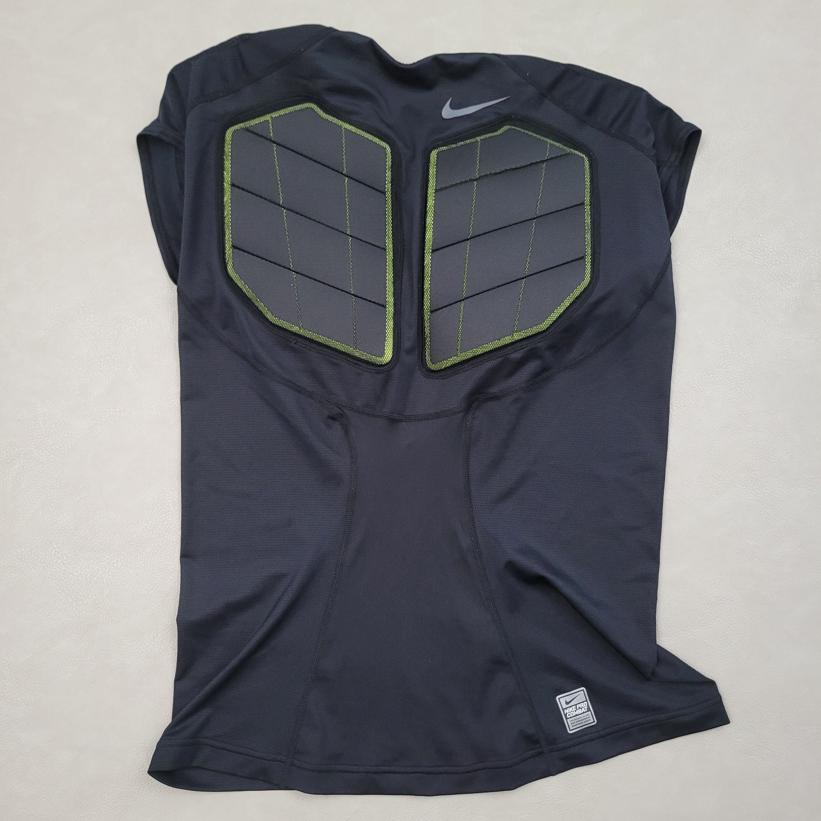 Nike Pro Combat Dri-Fit Compression Shirt Football Mens XXL Padded Short Sleeve gallery