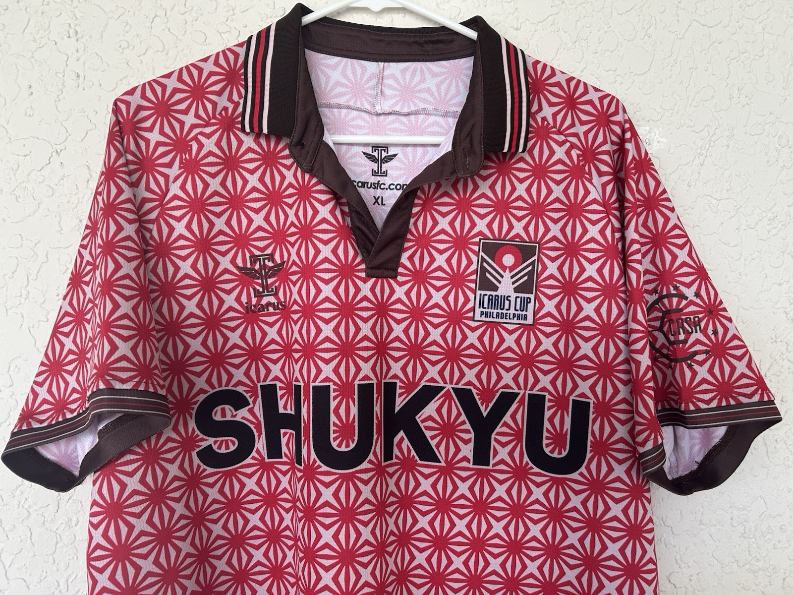 New ICARUS Cup Philadelphia SHUKYU Football Club Soccer Shirt Jersey X-Large gallery