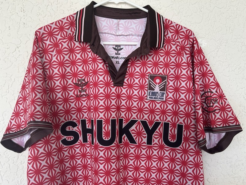 New ICARUS Cup Philadelphia SHUKYU Football Club Soccer Shirt Jersey X-Large gallery
