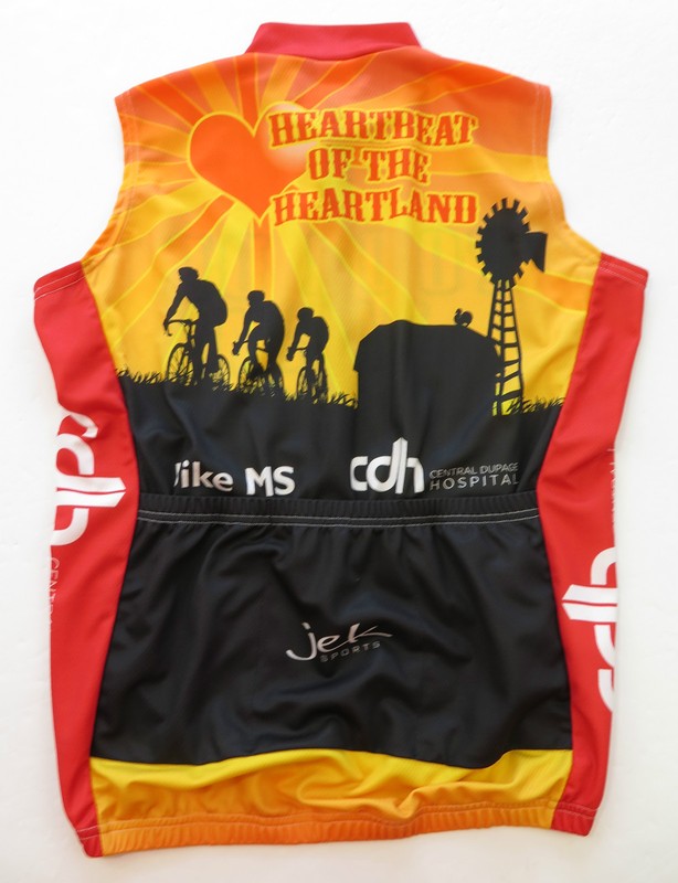Jek Sports USA 2009 Tour De Farms Heartland 1/2 Zip Bike Cycling Jersey Medium gallery