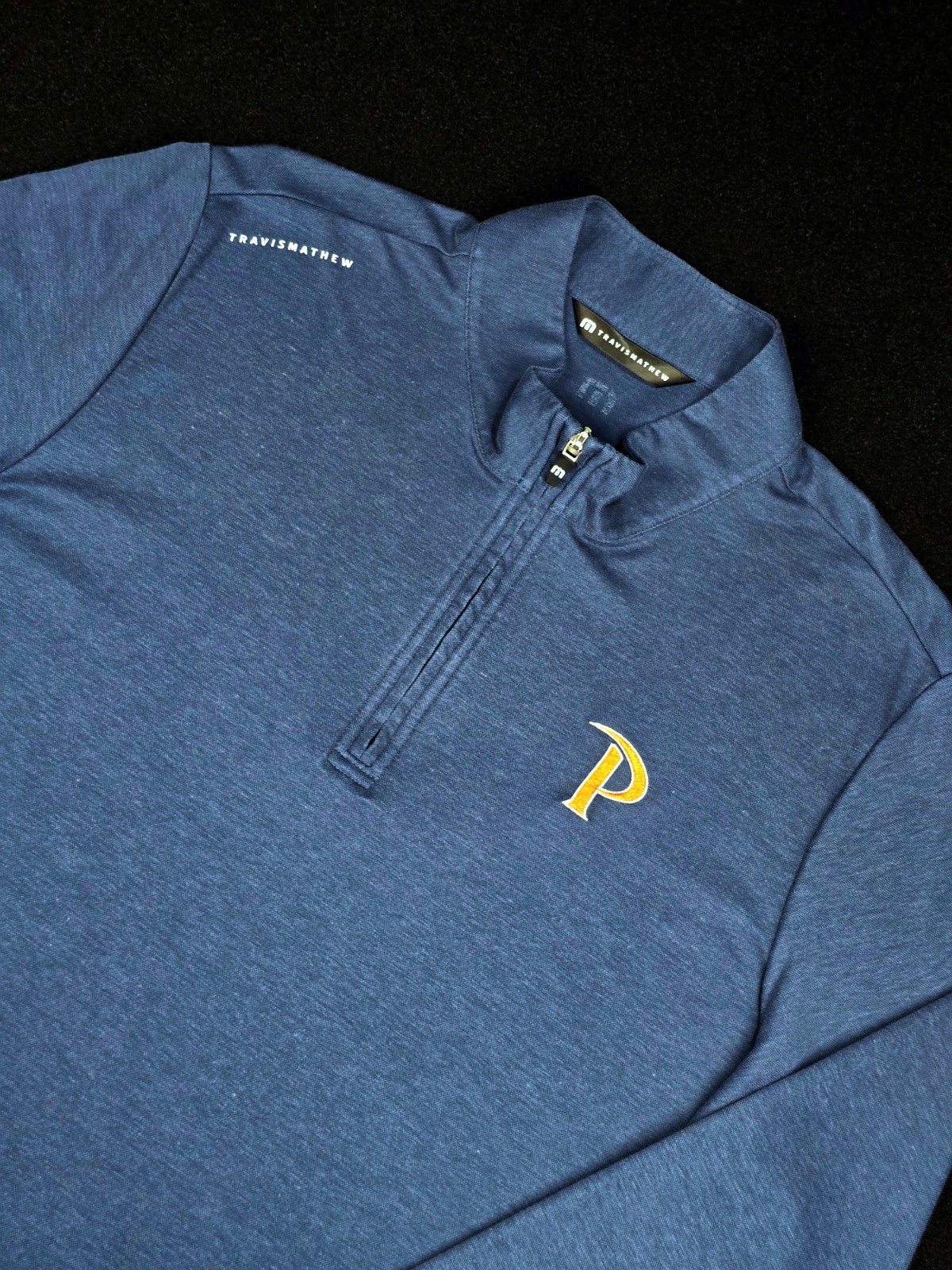 Travis Mathew Pepperdine Time To Tailgate Performance Quarter Zip Mens Sz L ⛳️ gallery