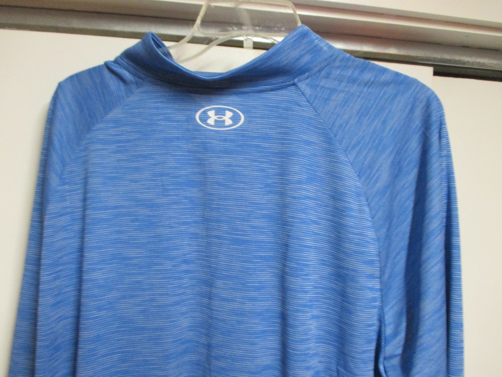 UNDER ARMOUR MENS 1/4 ZIP TECH TOP (3XL) NWT BLUE W/WHITE LOGOS VERSITILE TOP gallery