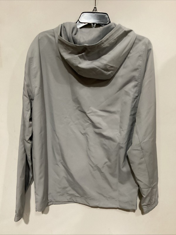 Under Armour 1390149 Rival Men's Hooded Windbreaker Jacket Small Grey gallery