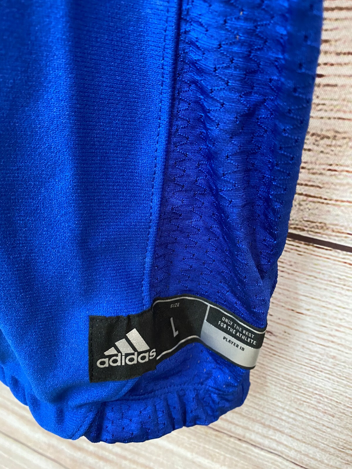 Adidas Techfit Football Shirt Mens Large RY Blue Football Compression New $80 gallery