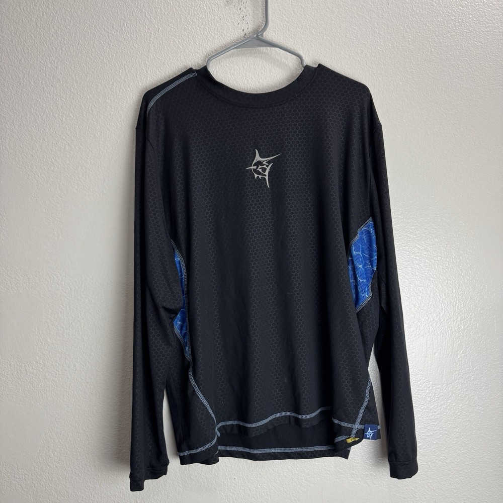 White Water Long Sleeve Tech Shirt Size XL