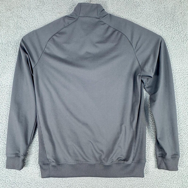 Adidas Golf Pullover Mens Small Gray 1/4 Zip Long Sleeve Athletic Stretch CF9365 gallery