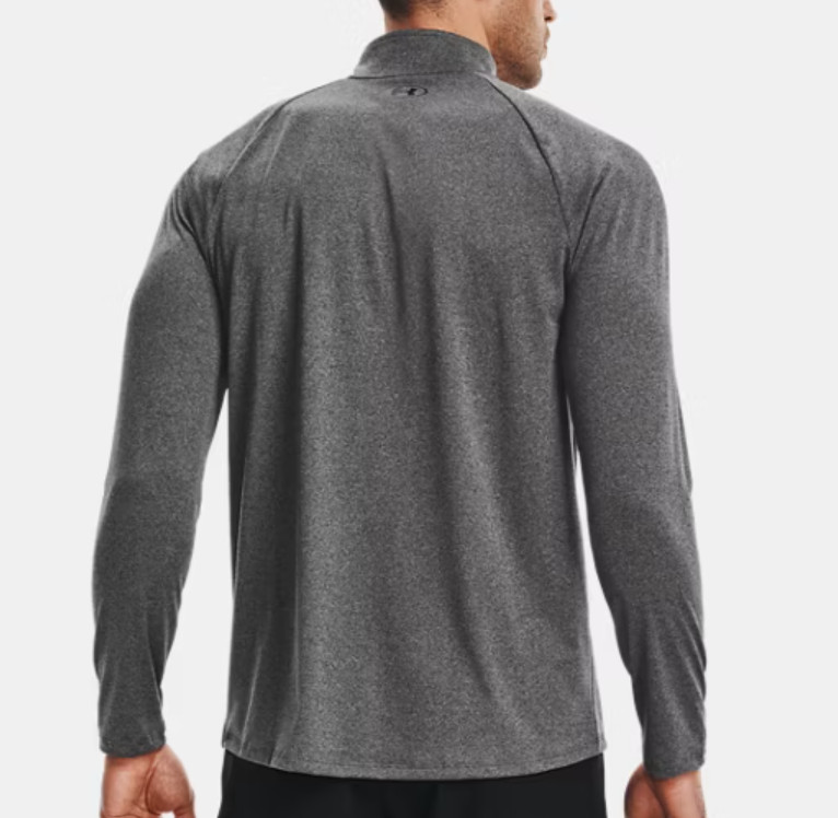 Under Armour Tech 2.0 1/2 Zip Pullover Men's Medium Gray Running Golf NWT gallery