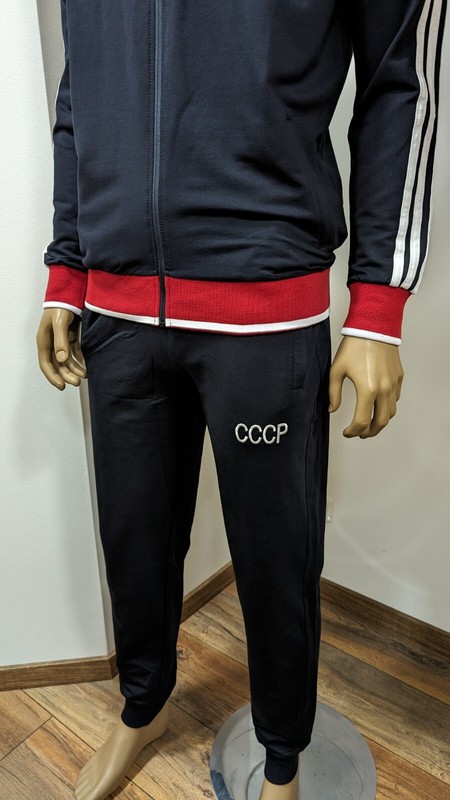 RUSSIA-CCCP-USSR "СЛОВО ПАЦАНА" Tracksuit S-M-L-XL-XXL Dark Blue gallery