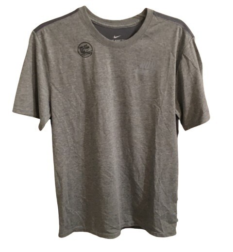 Nike Run NEW Mens Dri Fit Performance Swoosh Back Vented T Shirt Medium $25 gallery