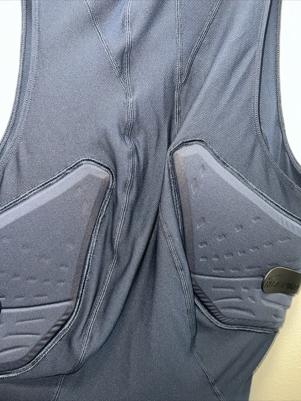 Nike Pro Hyperstrong Padded Compression Basketball Tank Size XL Blue A07 gallery