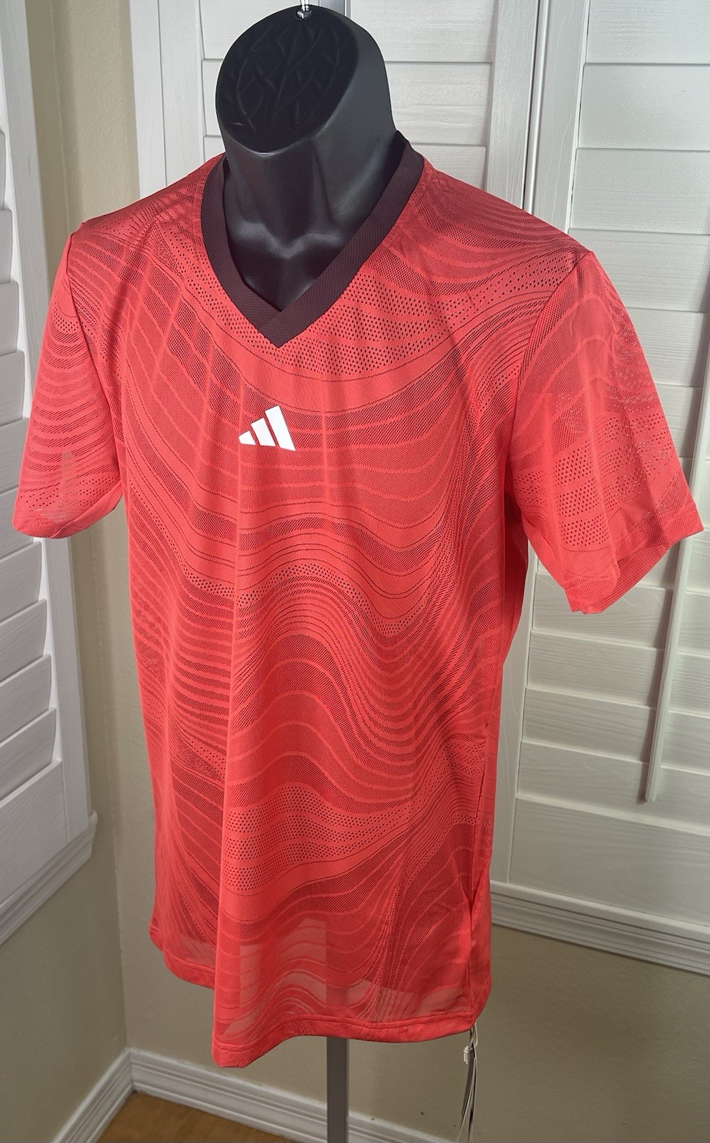 Adidas Tennis Pro Climacool+ Mesh FreeLift Training Shirt JD8633, Men L, NWT $80 gallery