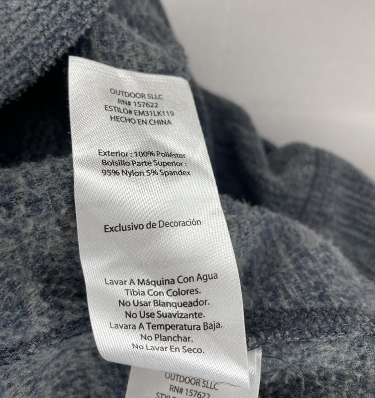 Eddie Bauer First Ascent Cloud Layer Pro Men XL Gray Fleece Quarter Zip Pullover gallery