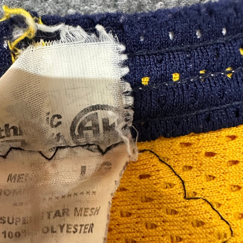 Athletic Knit Hockey Jersey Mens Size L Yellow Buffalo Mesh State Farm Canada gallery