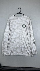 Paragon Shirt Mens 2XL White Gray Camo UPF 50+ Long Sleeve Faderice St Johns FL