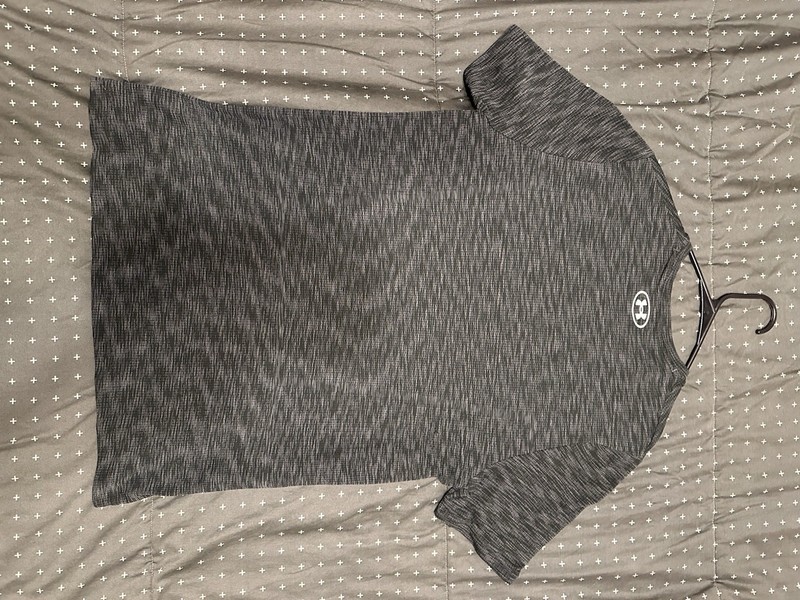 Gray Under Armour Vanish Tee Athletic Casual Short Sleeve Shirt Men's L Large gallery