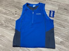 Zoot ULTRA Tri Tank – Men’s – Size XL – Blue Chip