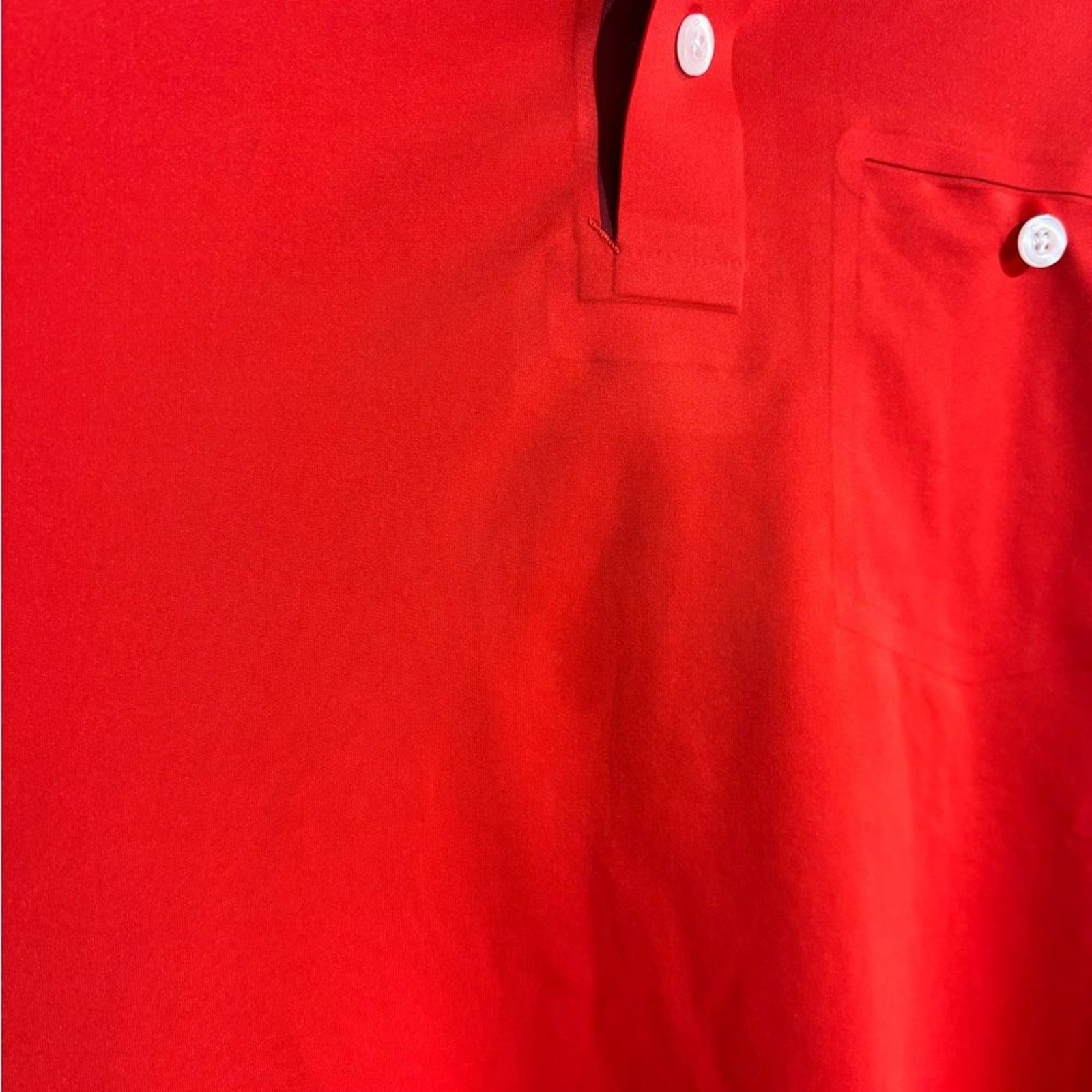 KJUS Red Golf Polo - Two-Tone Accents - Medium gallery