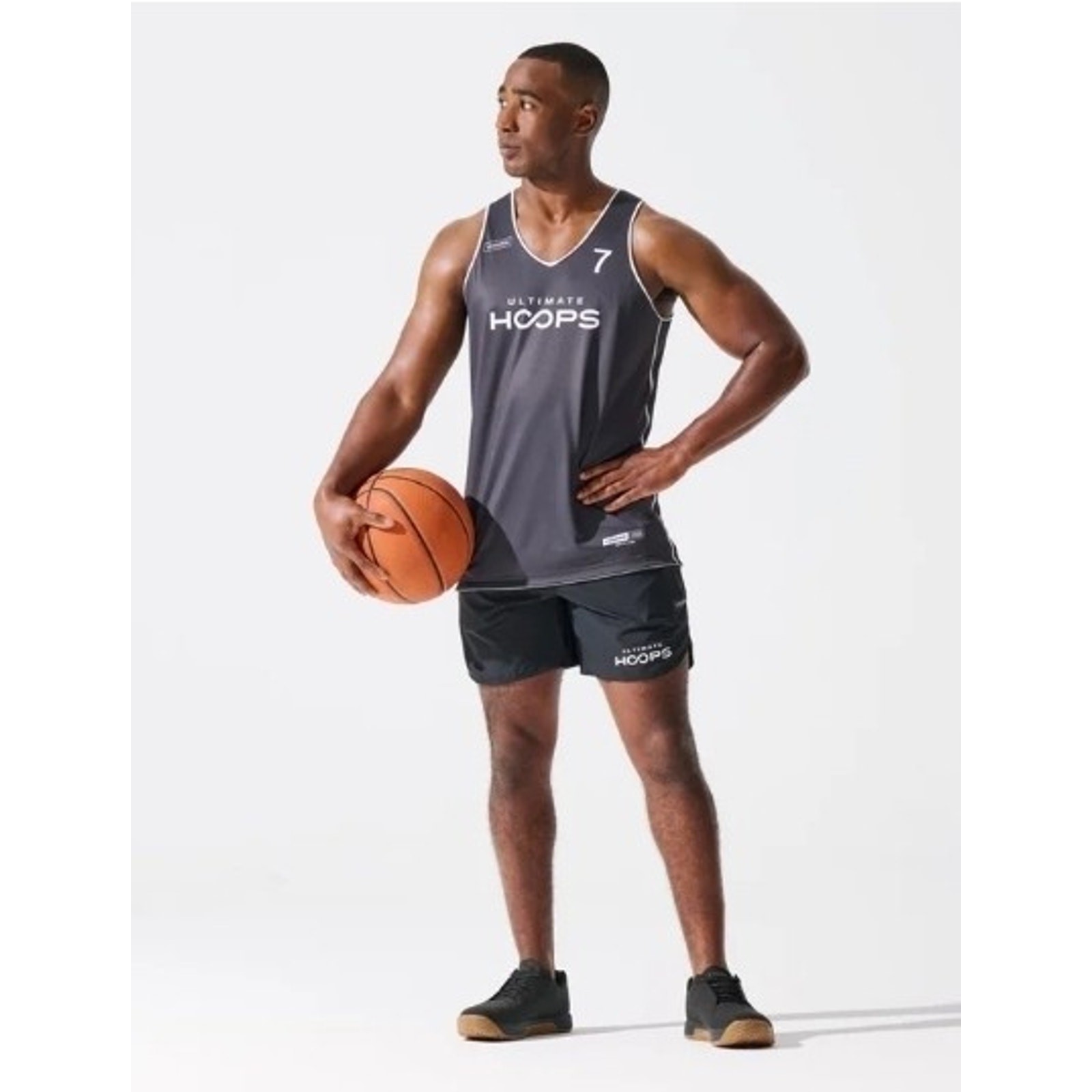 Legends Ultimate Hoops Black Lifetime Fitness Reversible Basketball Jersey Sz XL gallery