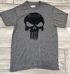 2015 The Punisher Marvel Performance Workout Tee T-Shirt Size Small