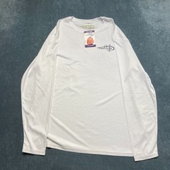 Reel Life Sun Ray Defender UV Shirt Mens 2XL White Long Sleeve Comfortable Fit