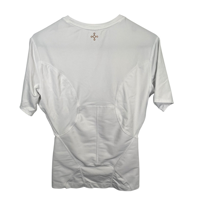 Tommie Copper Compression Shirt Mens Large White Back Support Activewear SS gallery