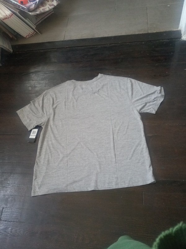 Leg3nd Comfort Fit Moisture Management Color Grey Mens Size 2X Big&Tall Shirt... gallery