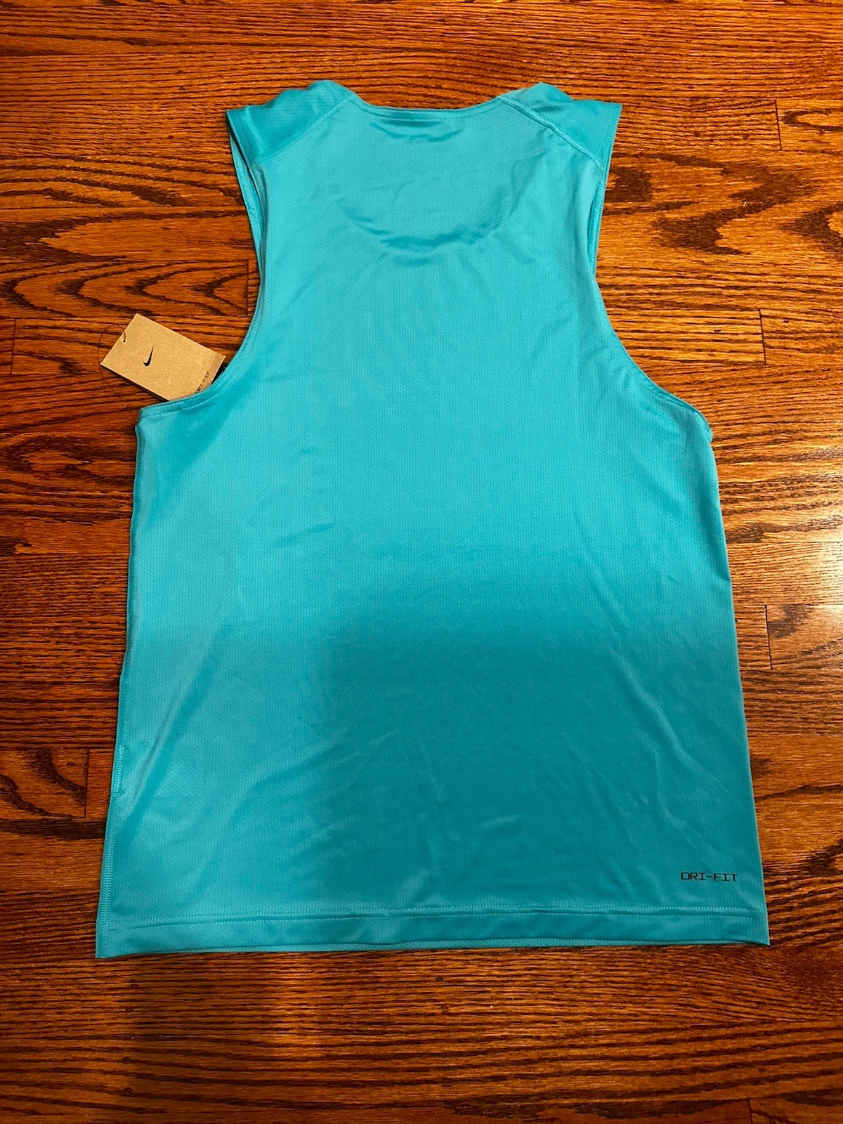 Nike Dri-FIT Ready Fitness Tank Top Mens Small Teal Training DV9813-345 NWT gallery