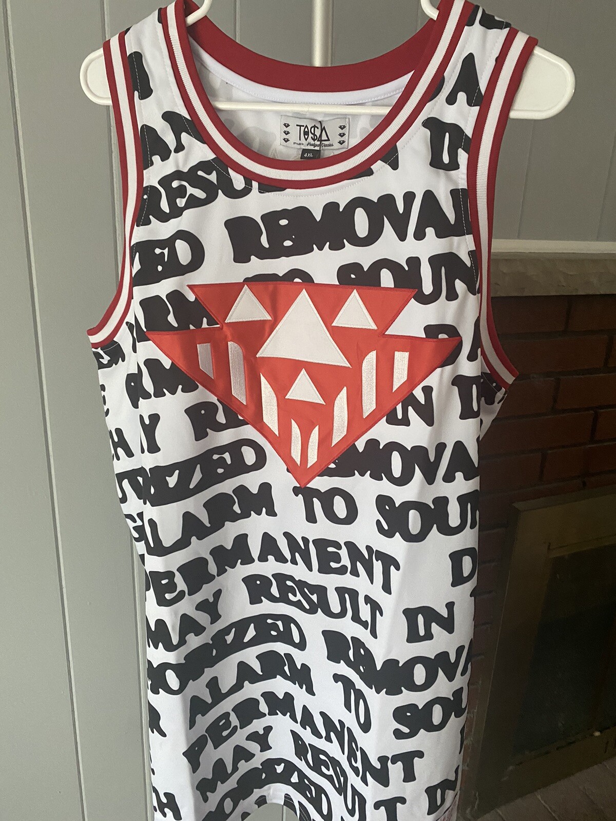 RAD AMERICA TISA Headgear Classics NWT SIZE 4XL Multi-Color Embroidered Jersey gallery