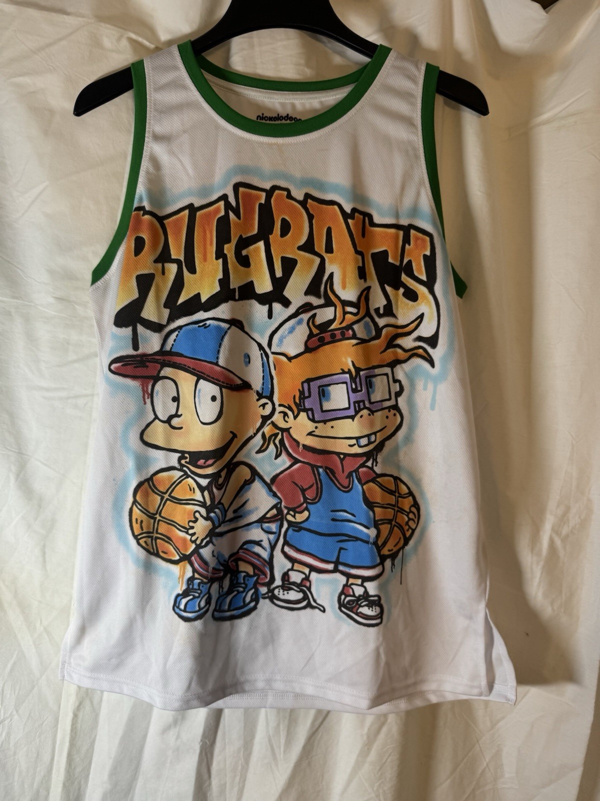 Rugrats Reptar Nickelodeon Tank Top Basketball Jersey #91 - Adult Large gallery